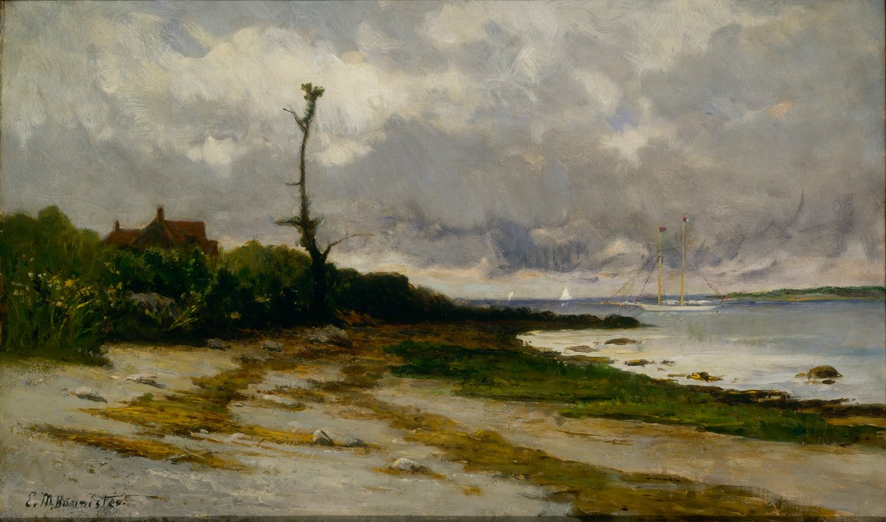Landschaft bei Newport, R. I. von Edward Mitchell Bannister
