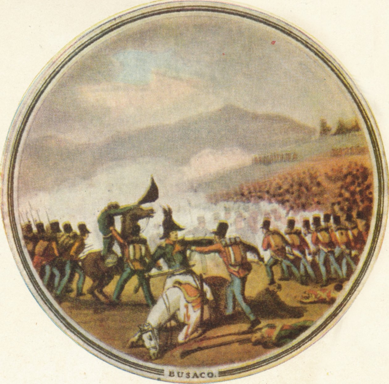 Schlacht von Busaco, 1815, 1910 von Edward Orme