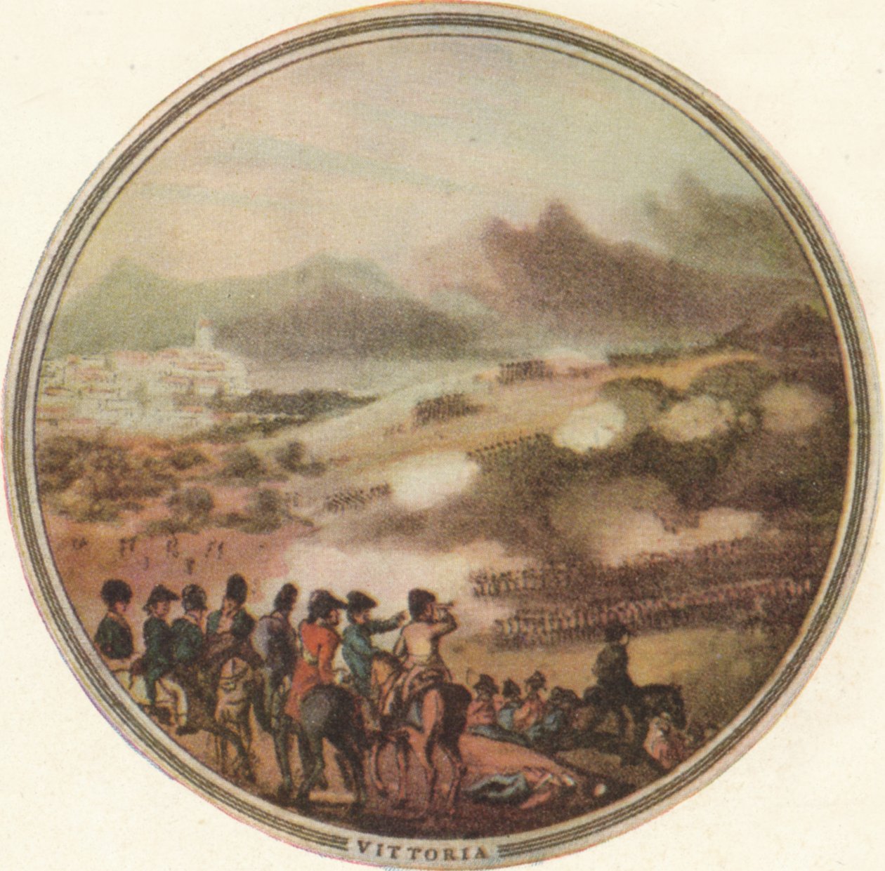 Schlacht von Vittoria, 1815 von Edward Orme