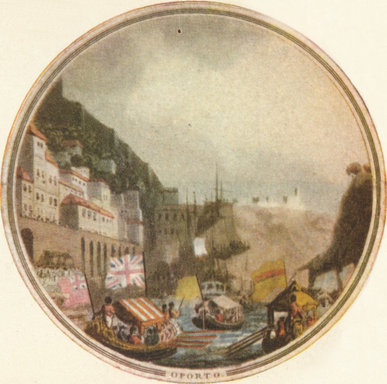 Durchquerung des Douro, 1815, 1910 von Edward Orme