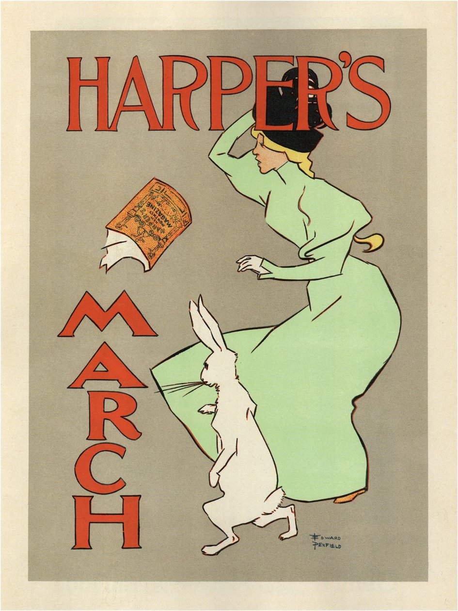 Harpers Marsch, 1894 von Edward Penfield