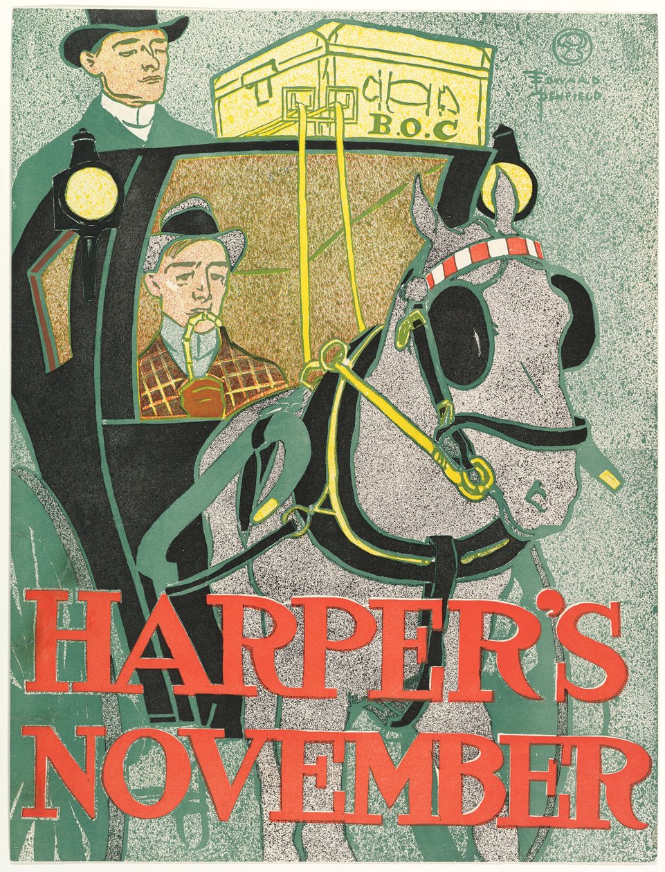 Harpers New Monthly Magazine, November 1896 von Edward Penfield