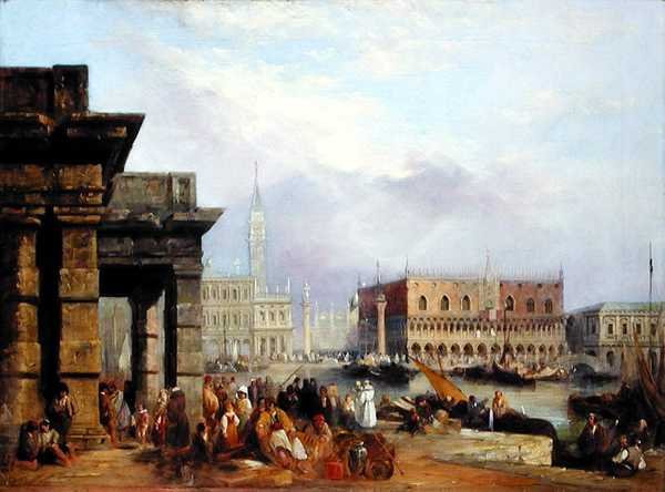 Blick auf Venedig von Edward Pritchett