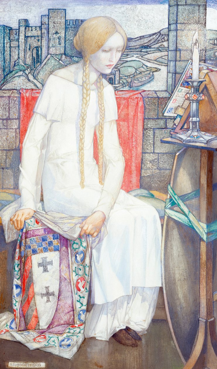 Elaine, 1921 von Edward Reginald Frampton
