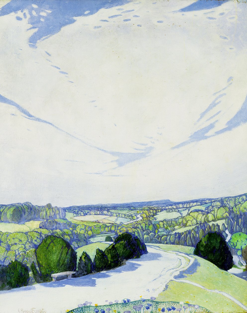 Die gewundene Straße von Edward Reginald Frampton