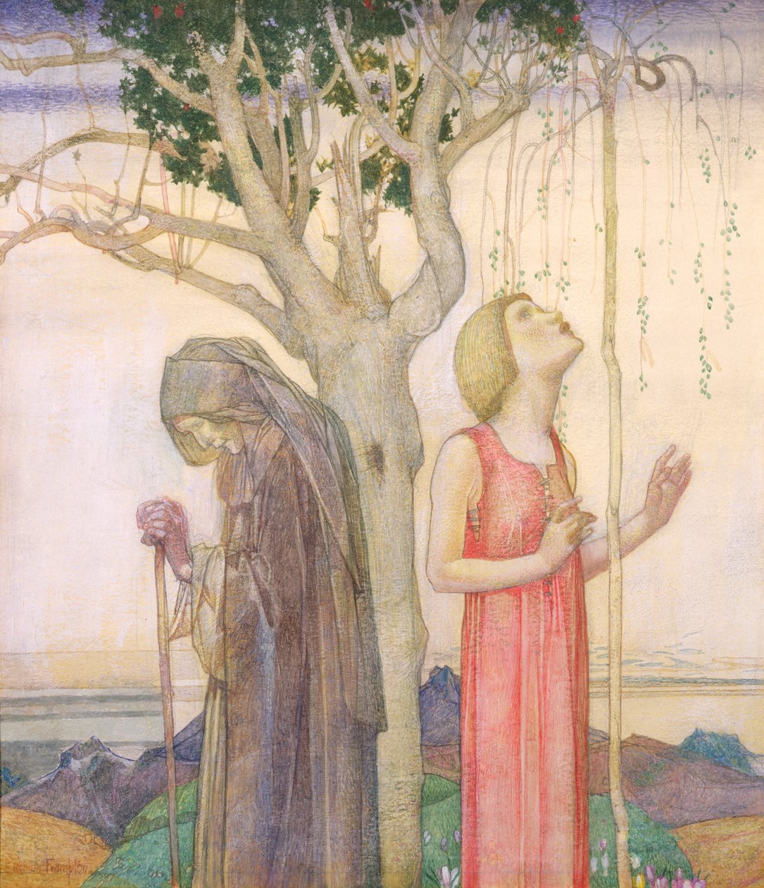 Jugend und Alter, 1923 von Edward Reginald Frampton