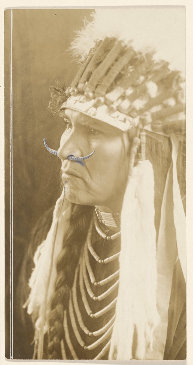 Eine durchbohrte Nase von Edward S. Curtis