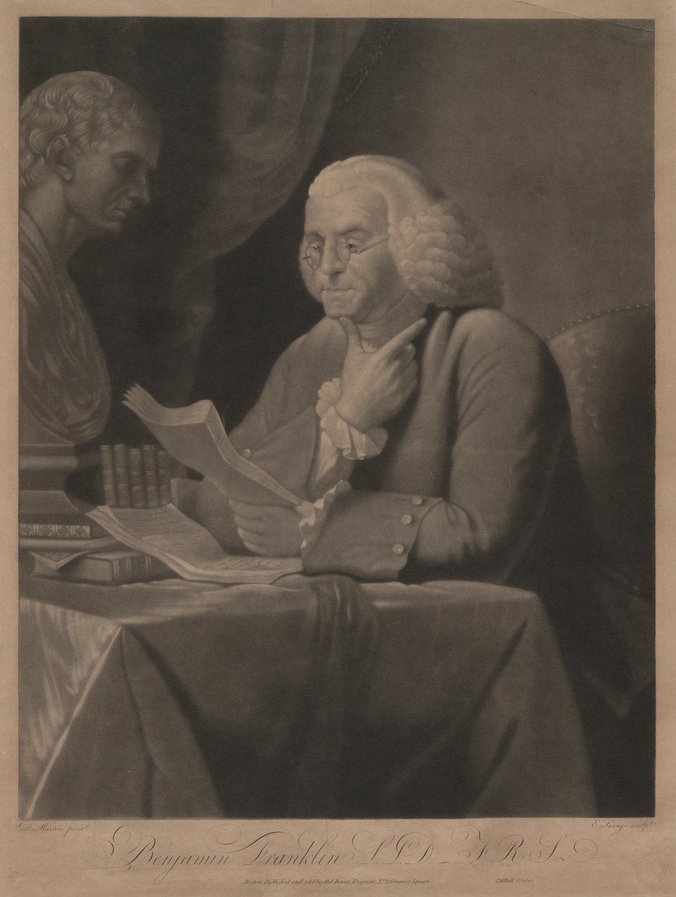 Benjamin Franklin von Edward Savage
