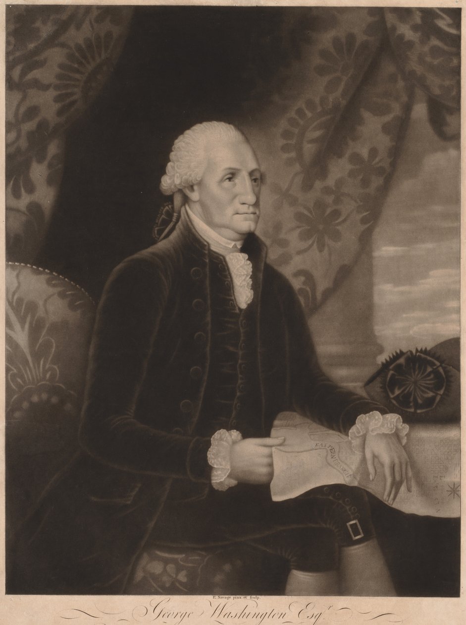 George Washington, 1793 von Edward Savage