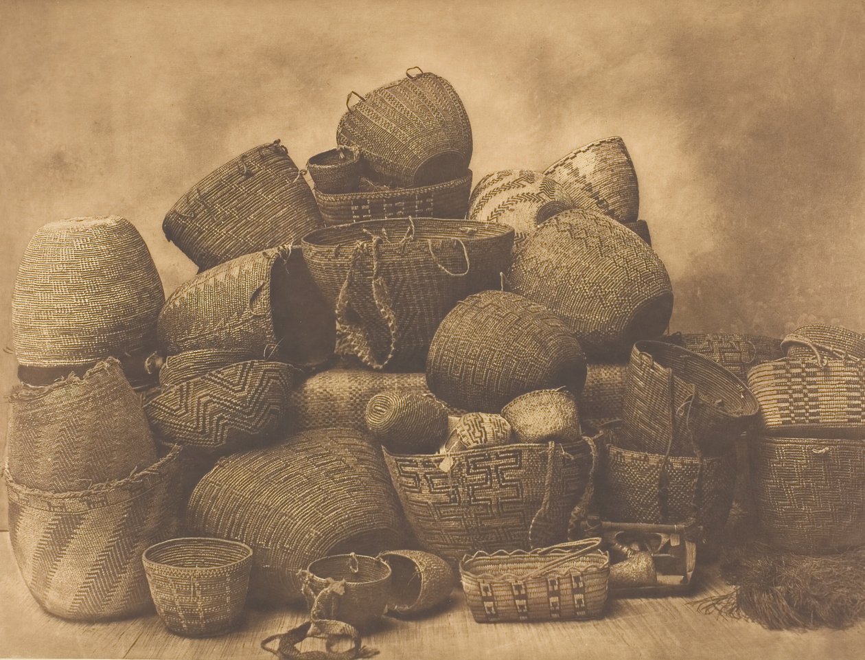 Puget Sound Körbe, 1912 von Edward Sheriff Curtis