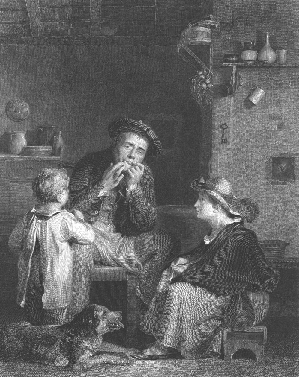 Die Maultrommel, um 1808 von Edward Smith