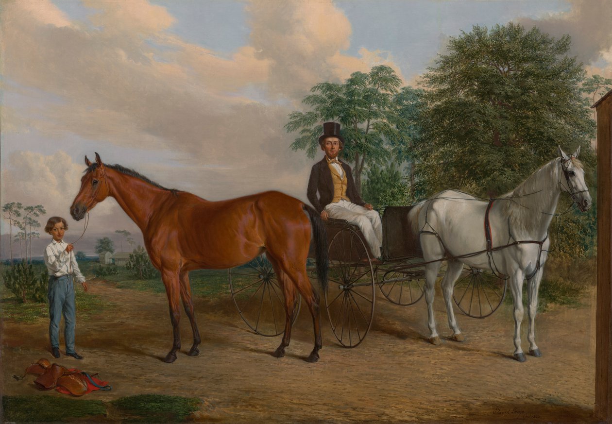 Selbstporträt von Edward Troye