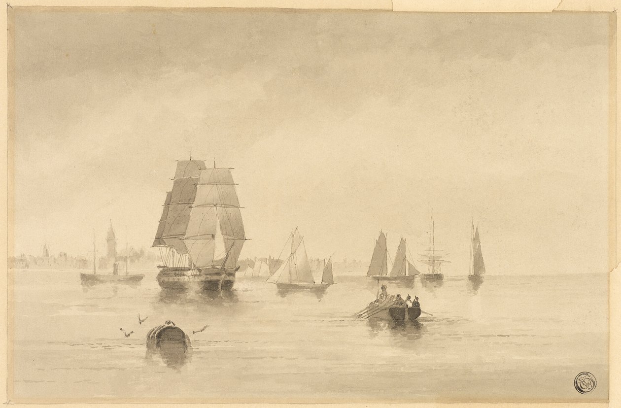 Rye - Südküste in der Nähe von Hastings von Edward William Cooke