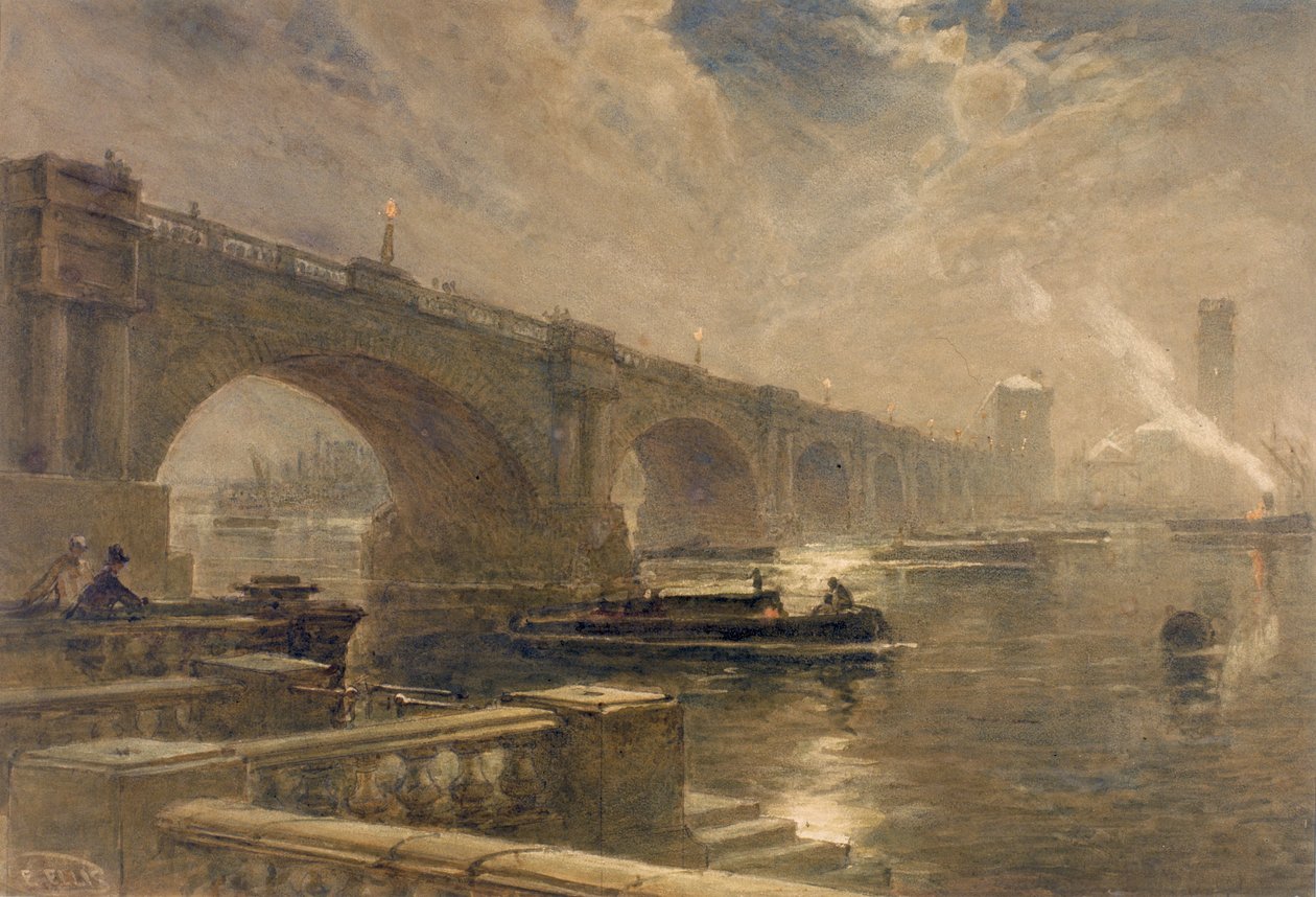 Waterloo-Brücke von Edwin Ellis