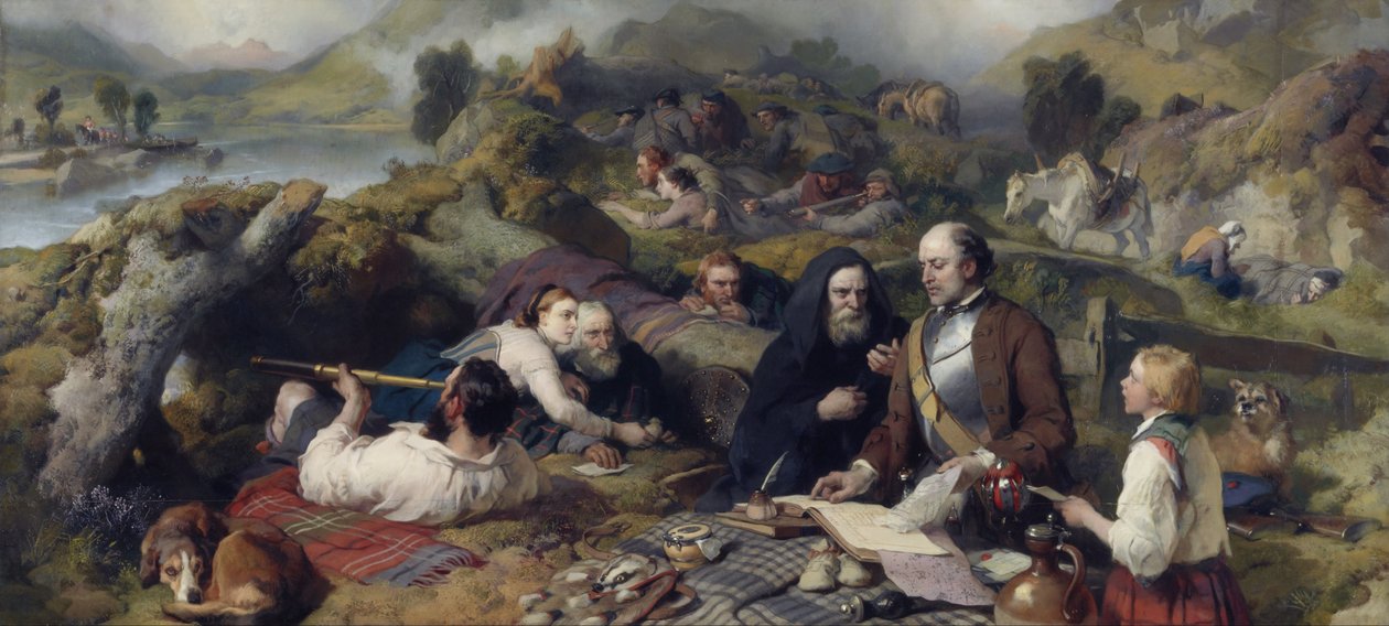 Zahltag in der Wildnis von Edwin Landseer