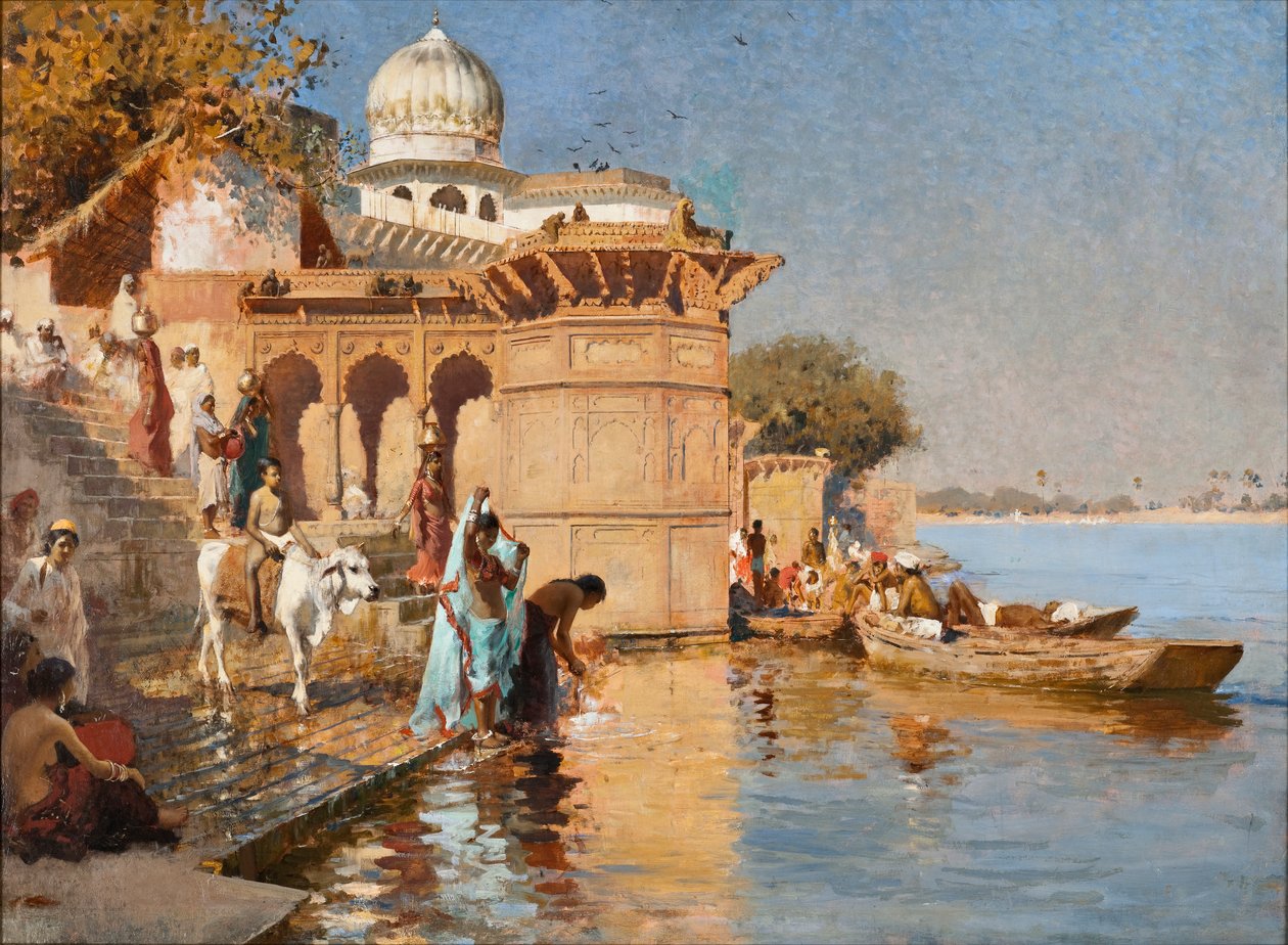 Entlang der Ghats, Mathura von Edwin Lord Weeks