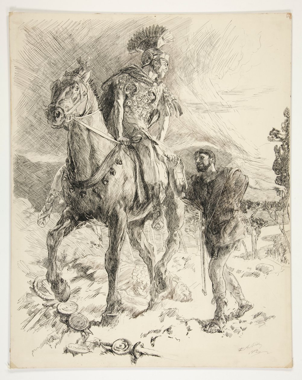 Cassius von Edwin Austin Abbey