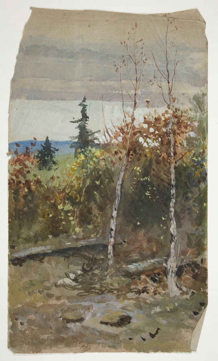 Herbstlandschaft von Edwin Austin Abbey