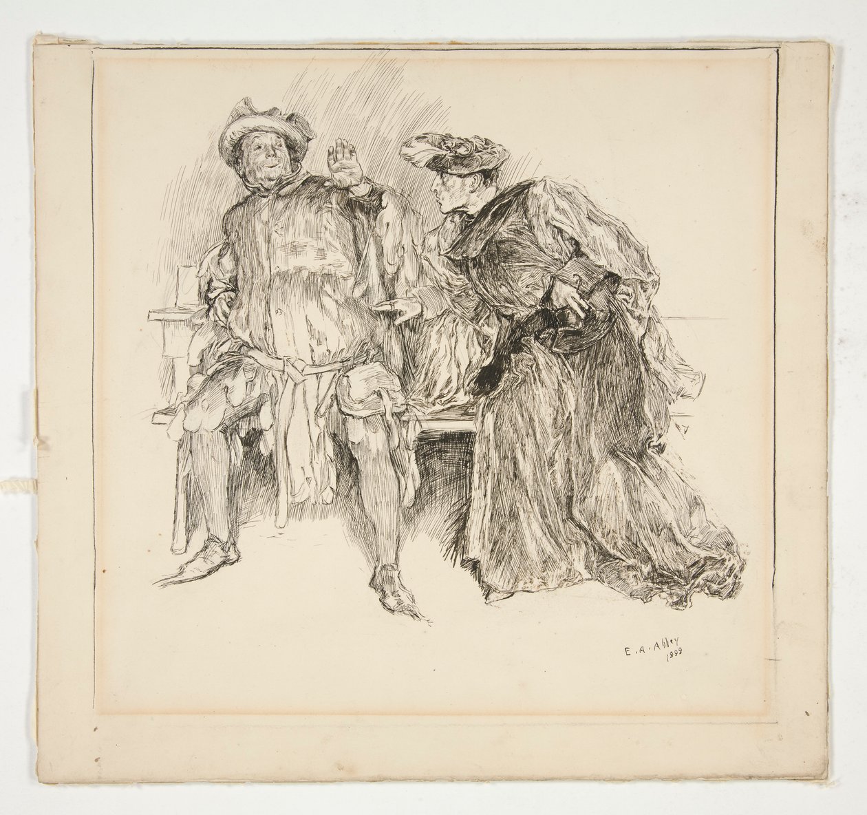 Falstaff von Edwin Austin Abbey