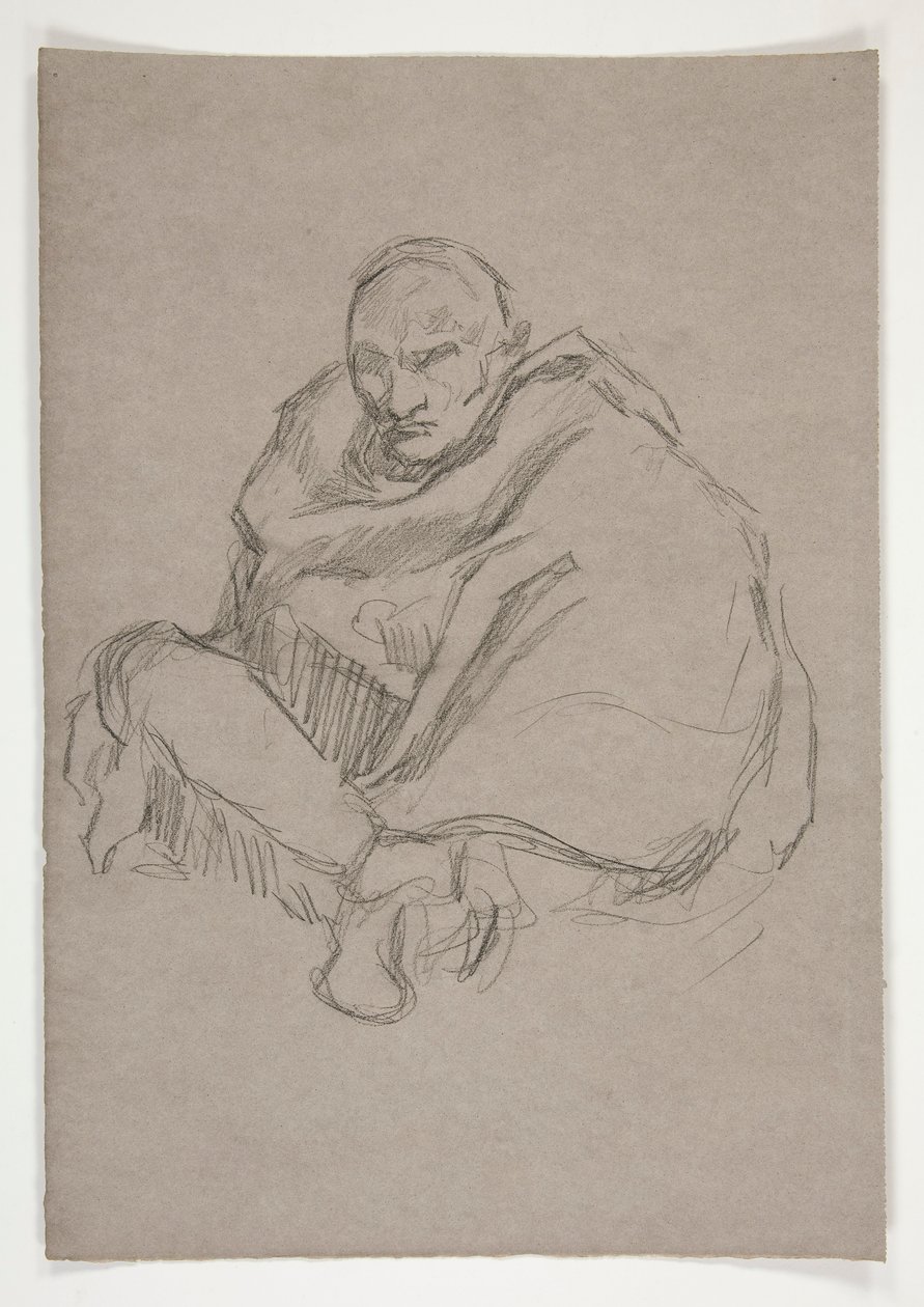 Figurenstudie von Edwin Austin Abbey