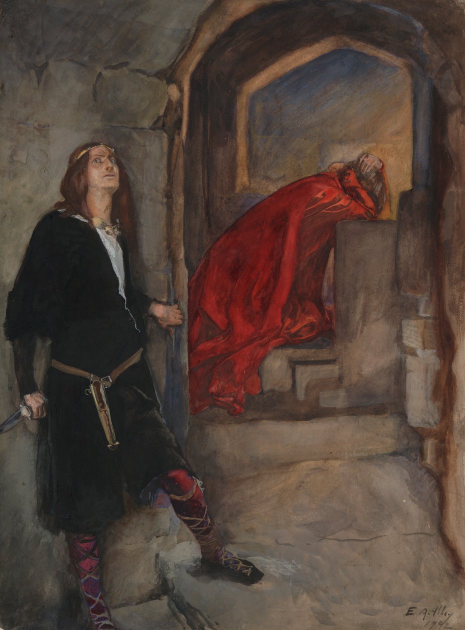 Hamlet von Edwin Austin Abbey