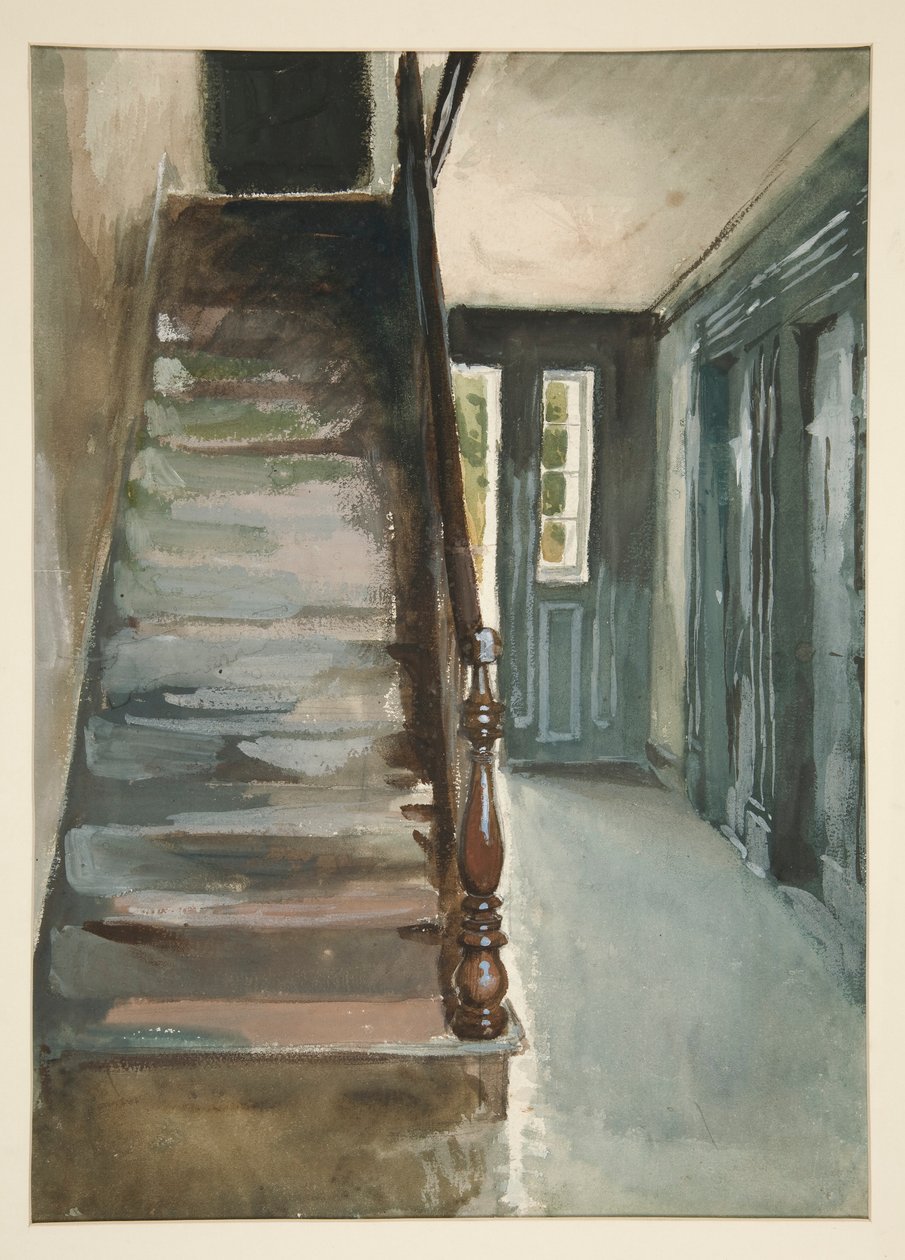 Innenraumstudie von Edwin Austin Abbey