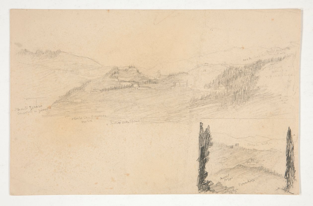 Landschaft von Edwin Austin Abbey