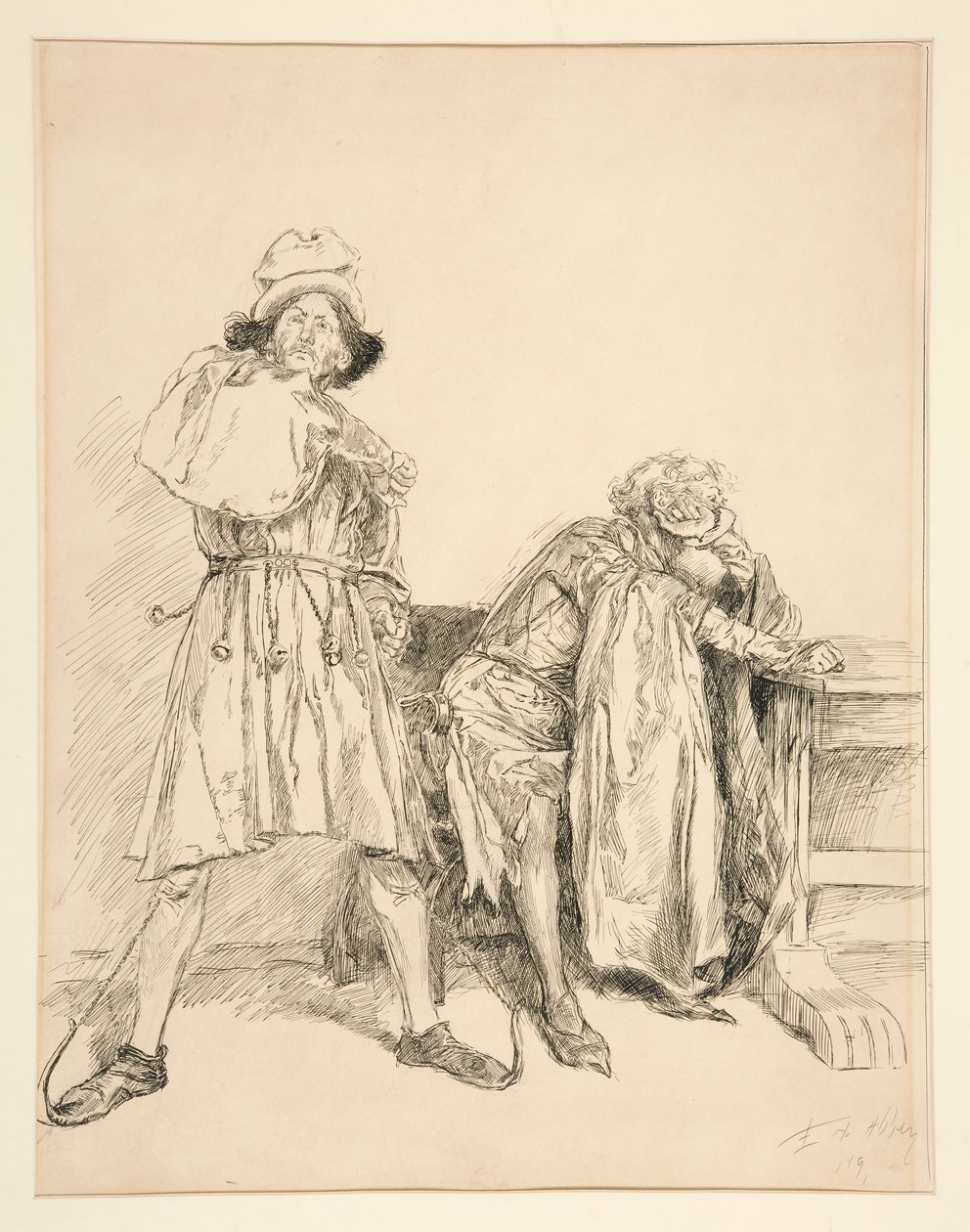 Parolles von Edwin Austin Abbey