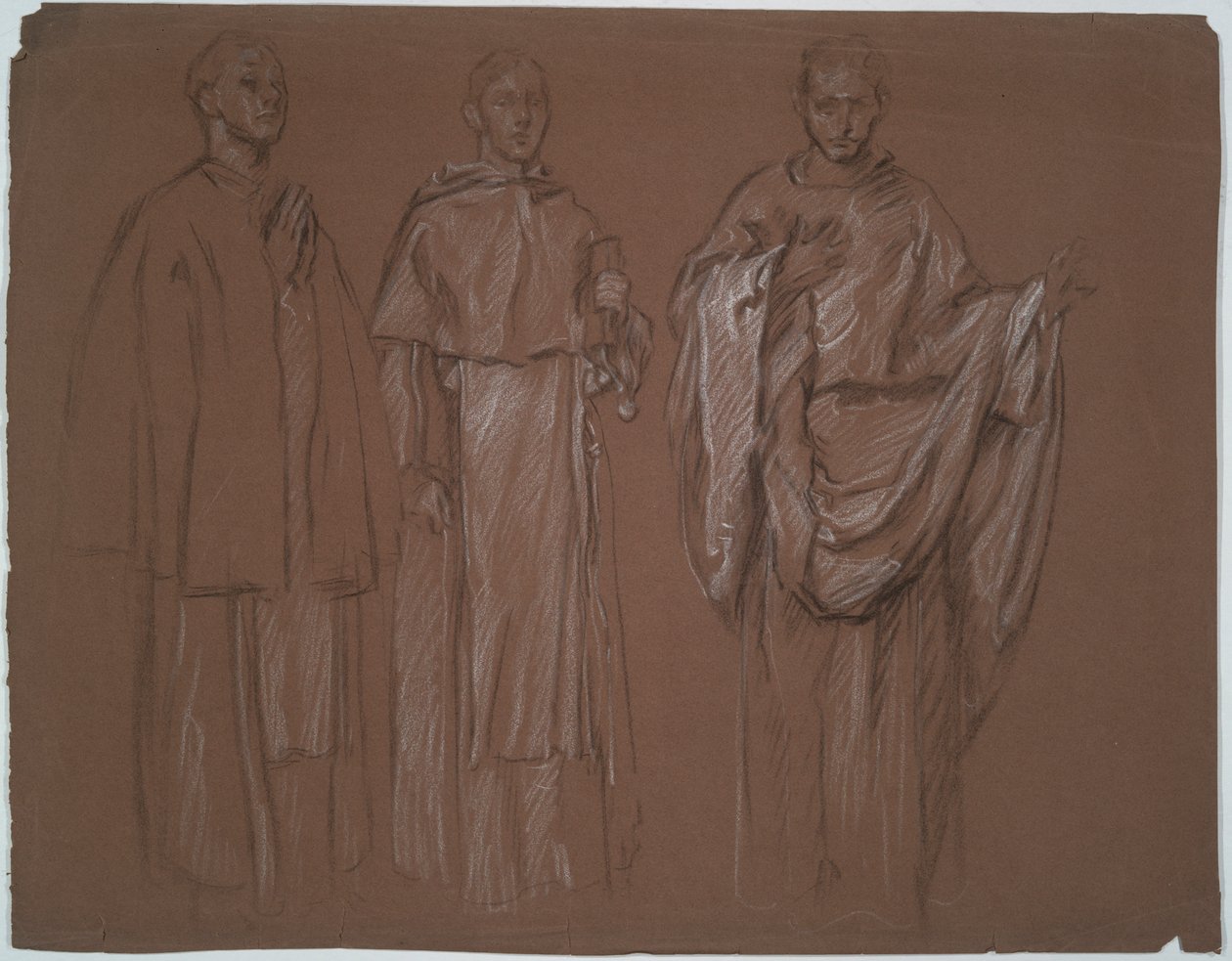 Unidentifizierte Studie von Edwin Austin Abbey