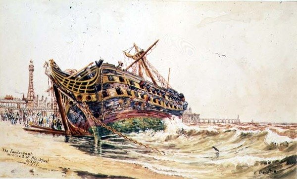 Das Wrack der 