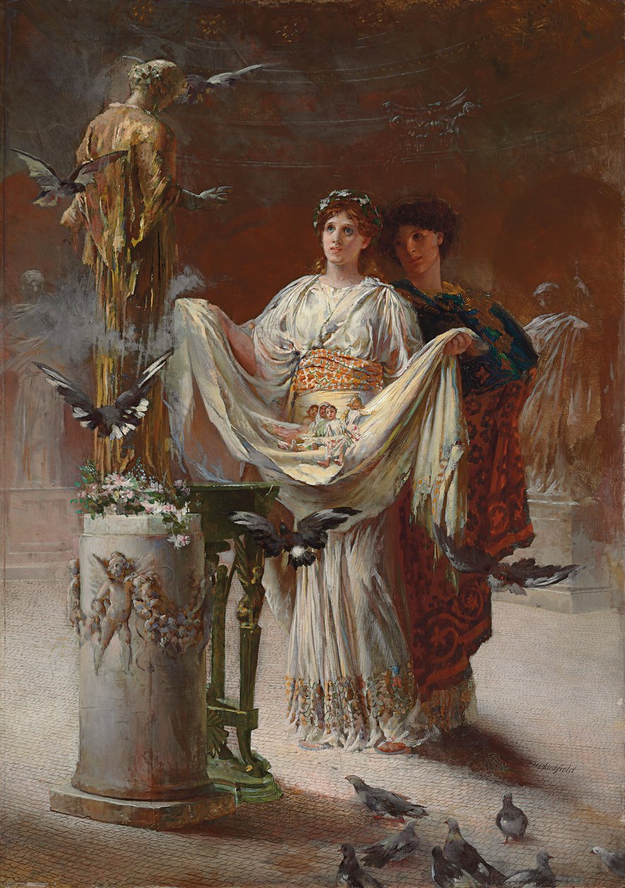 Die Puppen von Edwin Howland Blashfield