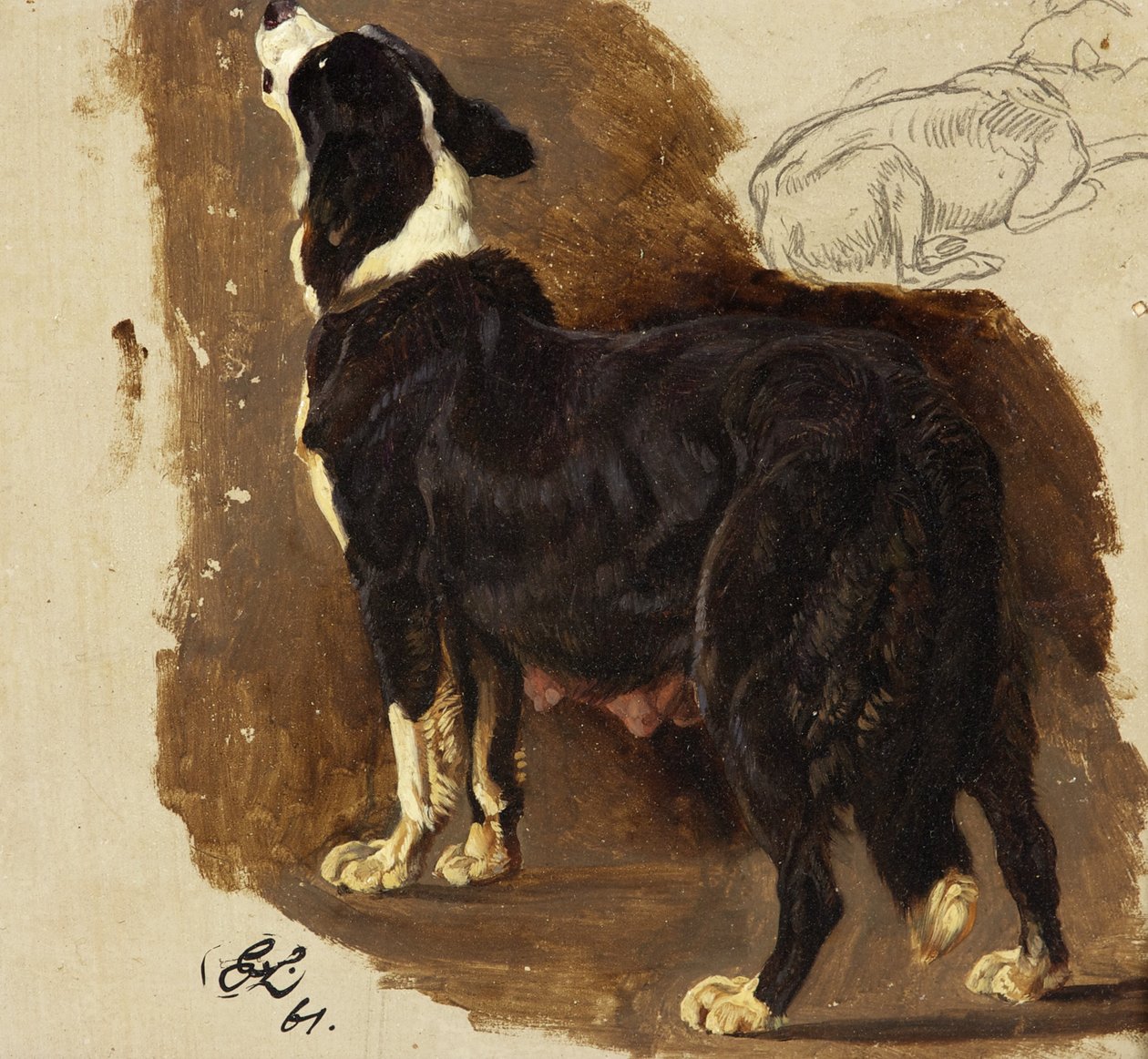 Collie-Hündin von Edwin Landseer