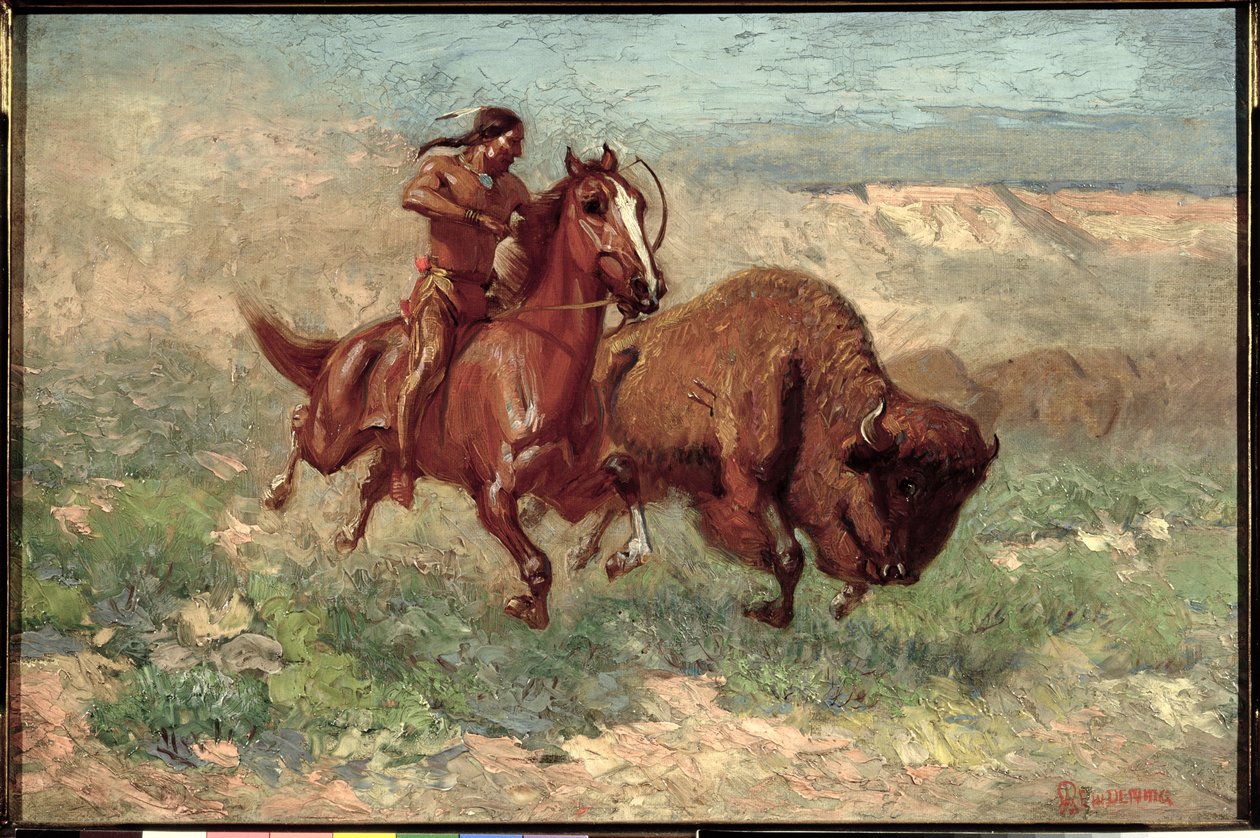 Ein junger Arapaho von Edwin Willard Deming