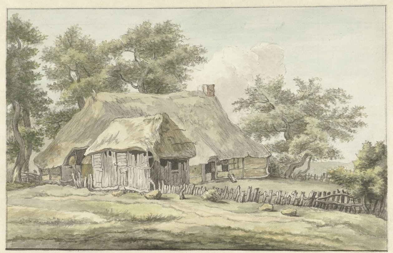 Bauernhof in Eext, Drenthe von Egbert van Drielst