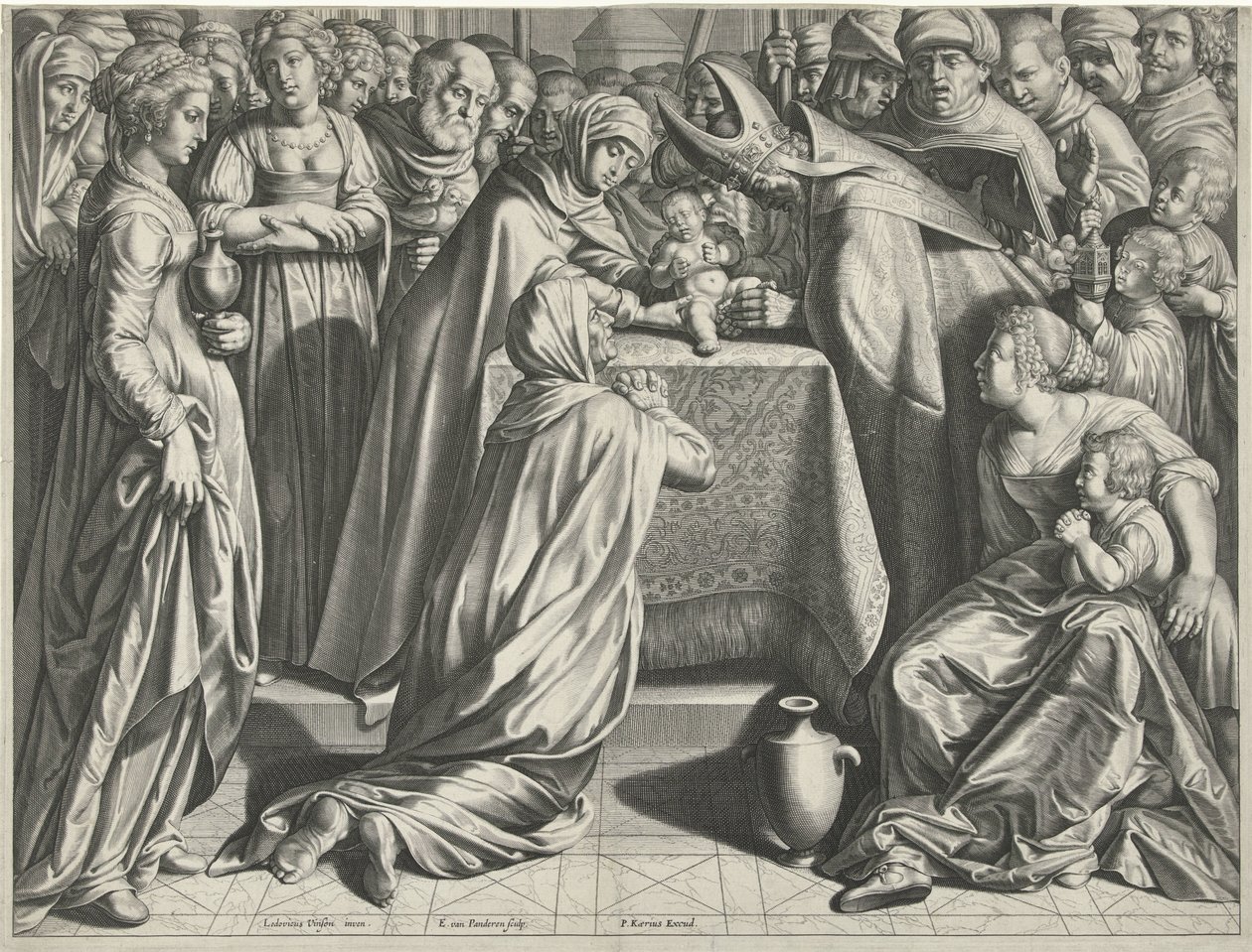 Beschneidung Christi von Egbert van Panderen