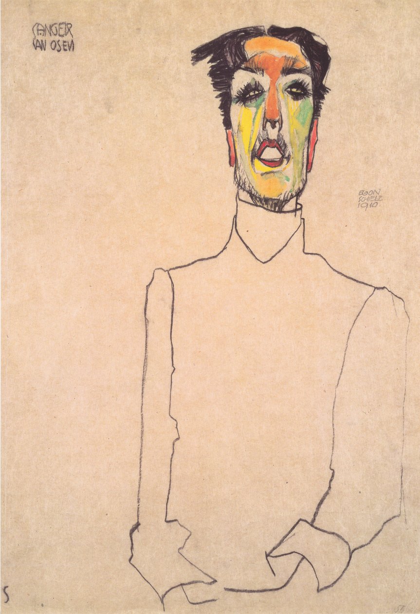 Sänger von Osen von Egon Schiele