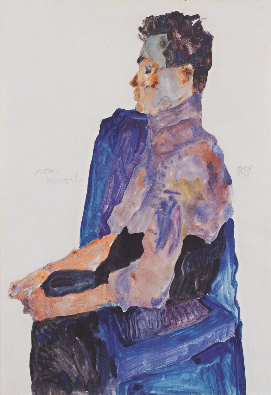Bildnis Anton Peschka von Egon Schiele