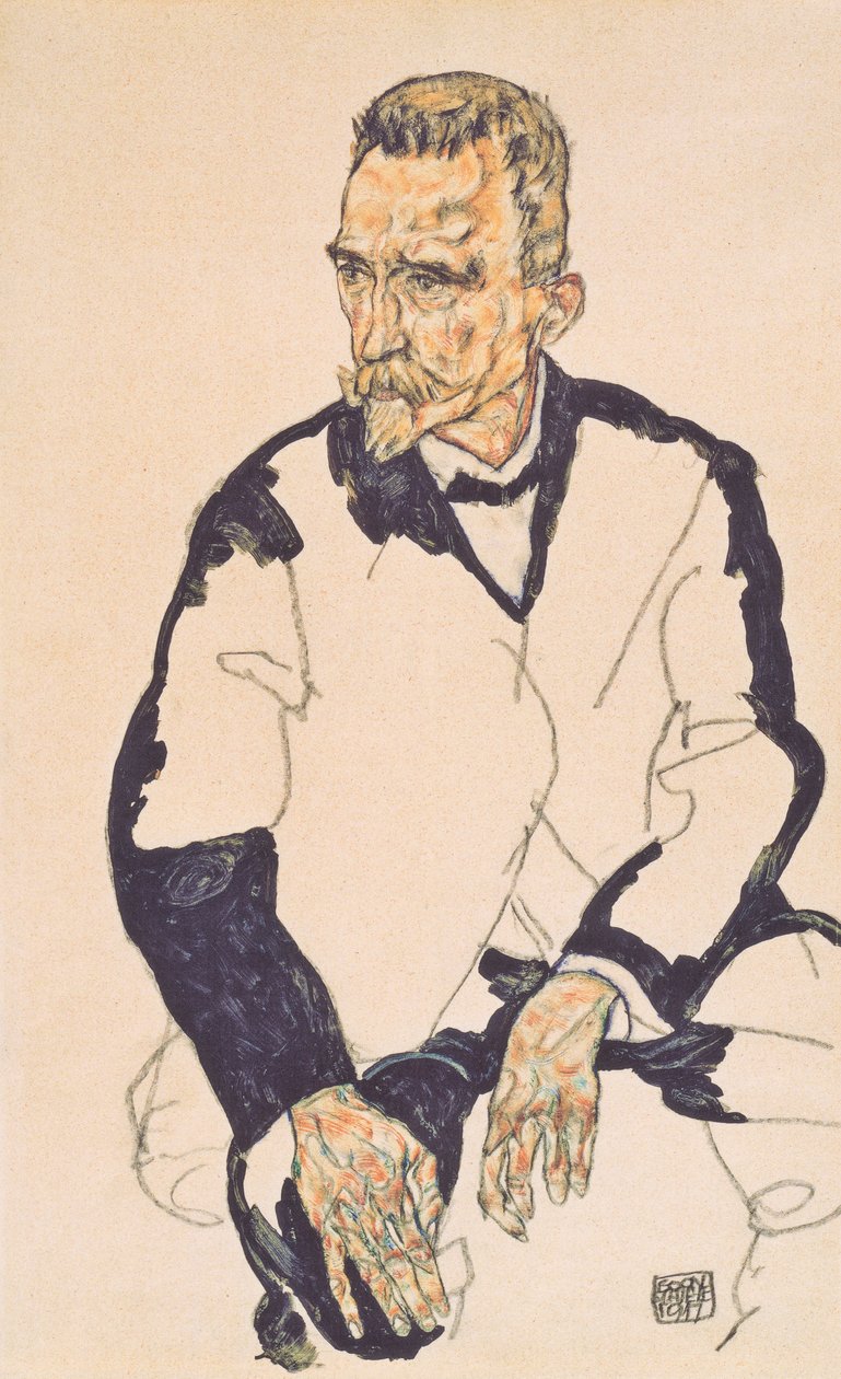 Bildnis Heinrich Benesch von Egon Schiele