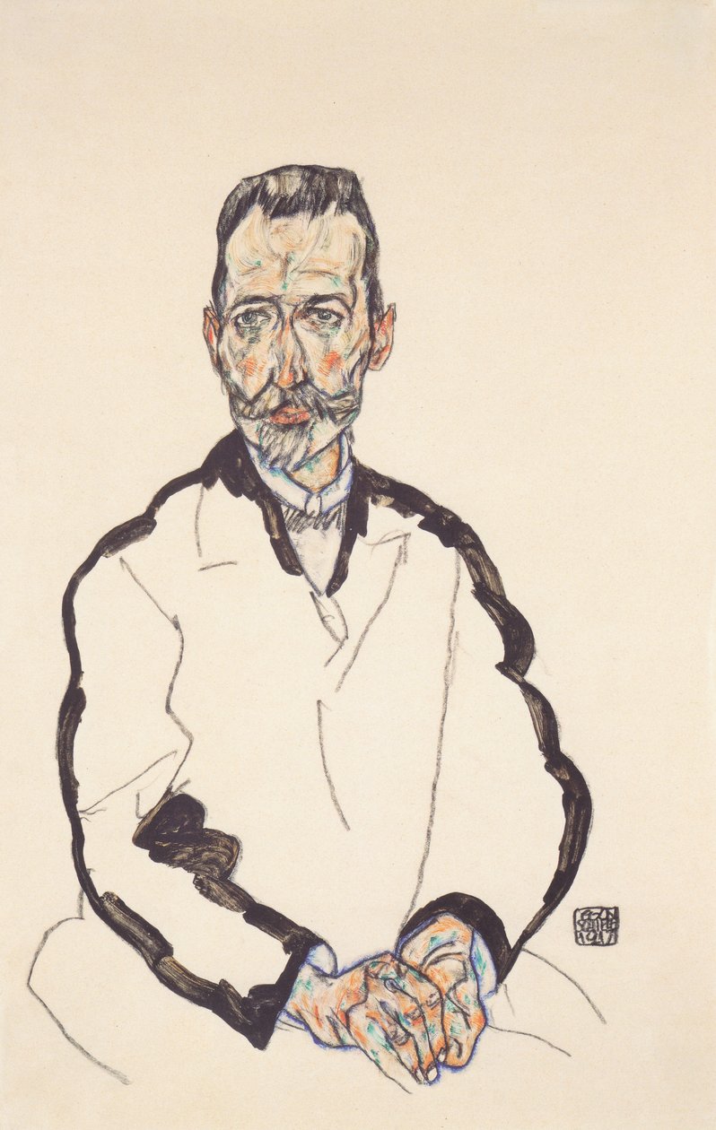 Bildnis Heinrich Benesch von Egon Schiele
