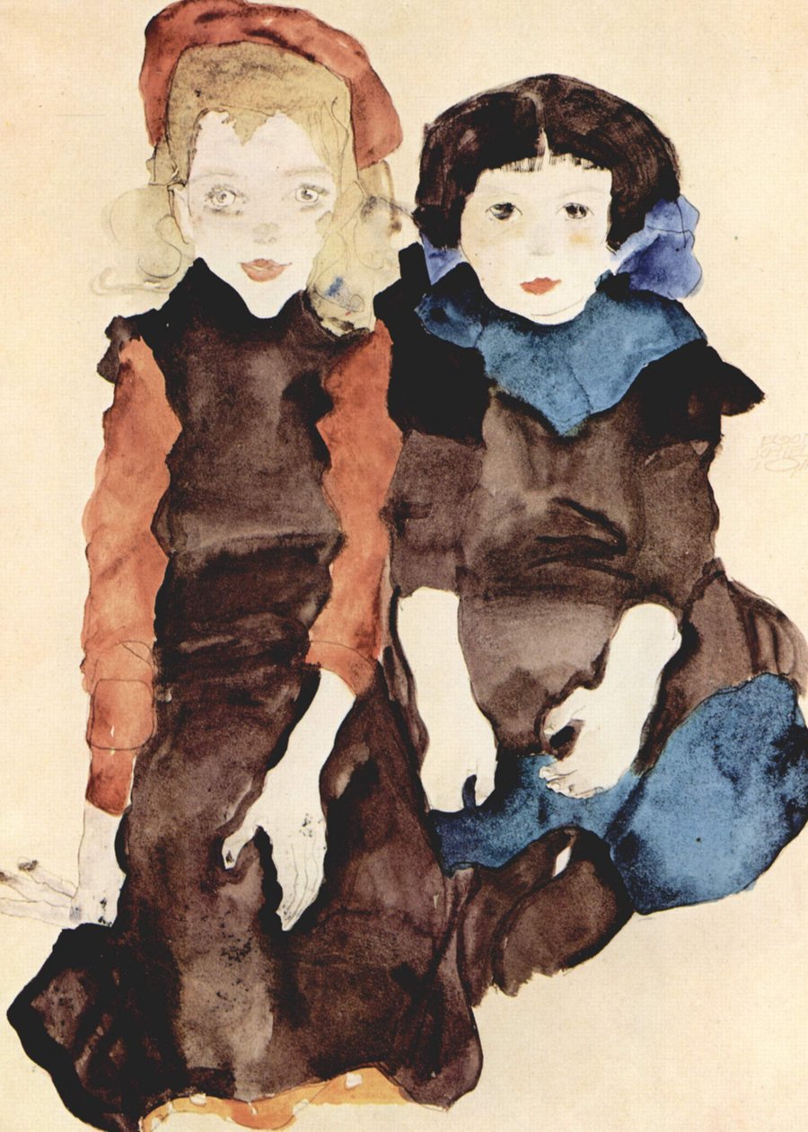 Kinder von Egon Schiele