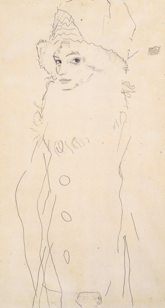 Gerti Schiele von Egon Schiele
