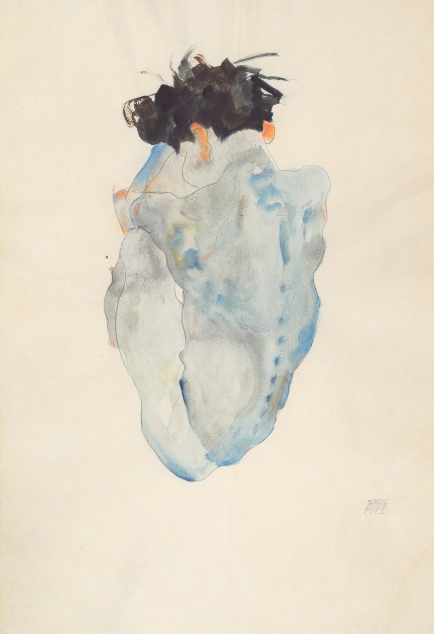 Kauernder von Egon Schiele