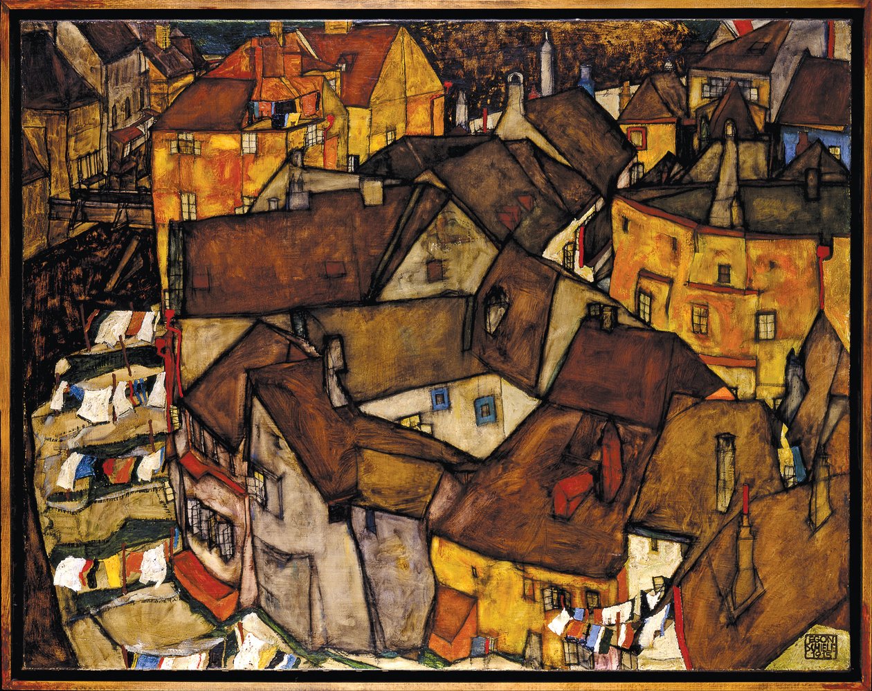 Krumau von Egon Schiele