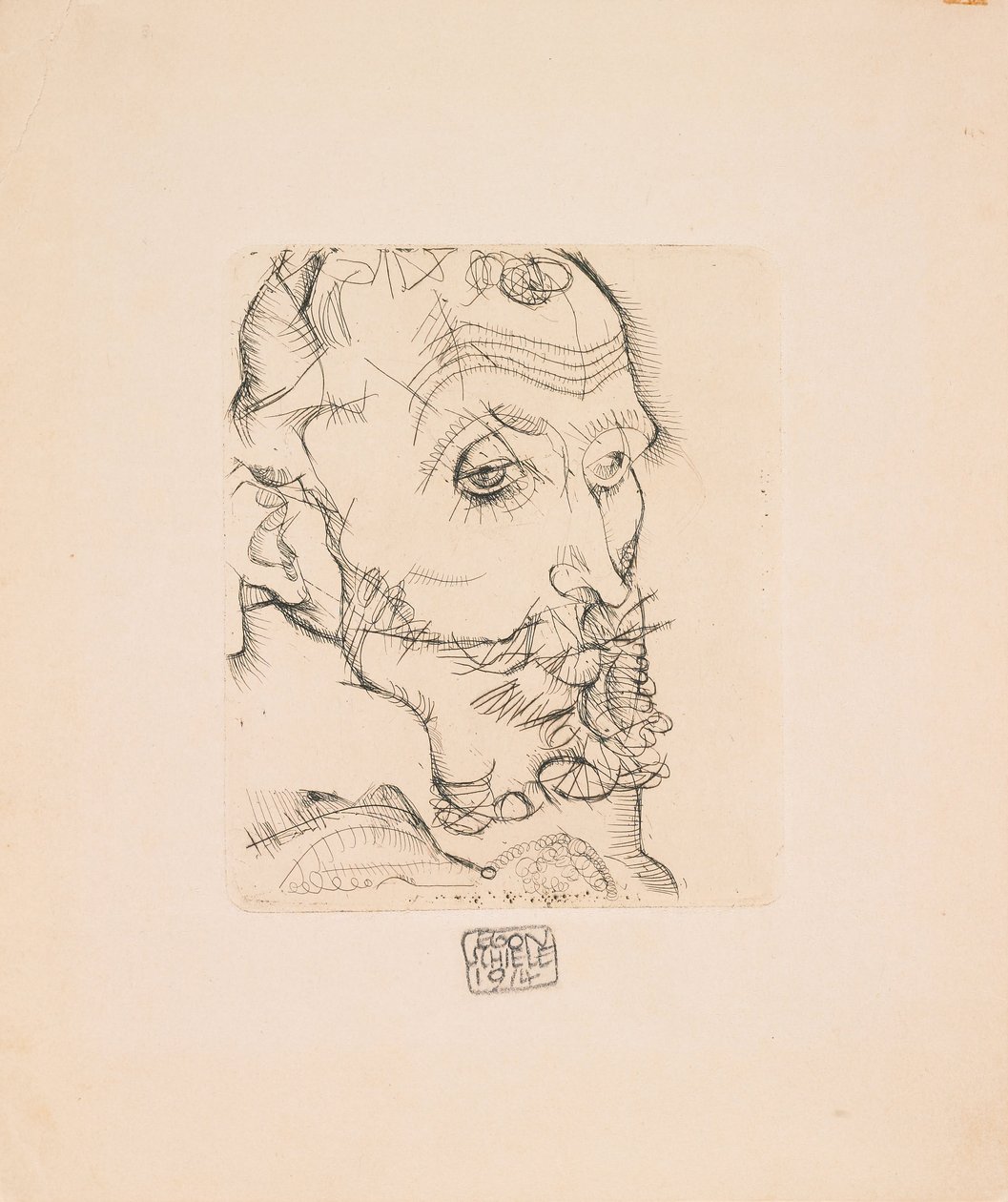 Porträt von Franz Hauer von Egon Schiele