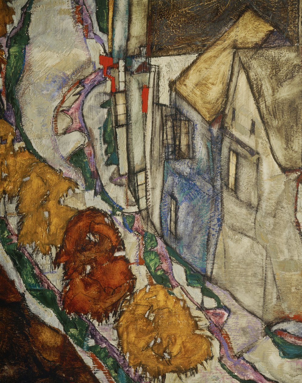 Der Häuserbogen II von Egon Schiele