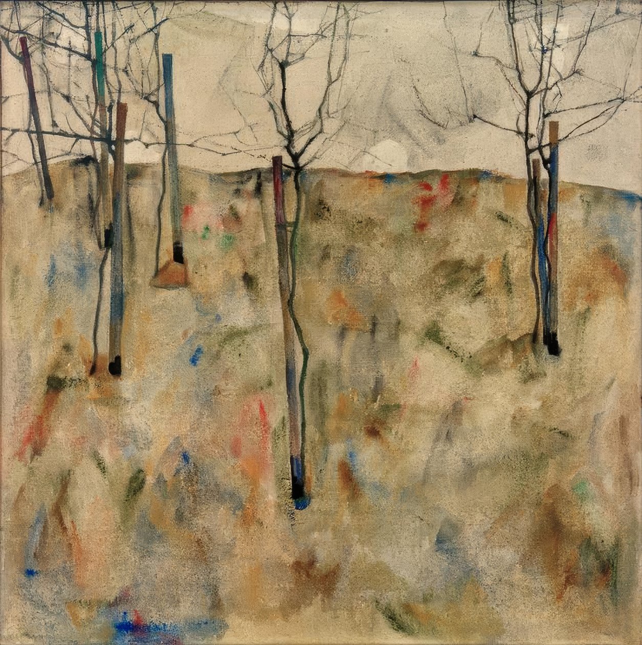 Kahle Bäume von Egon Schiele