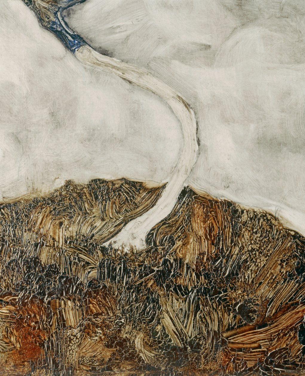 Kleiner Baum im Spätherbst von Egon Schiele