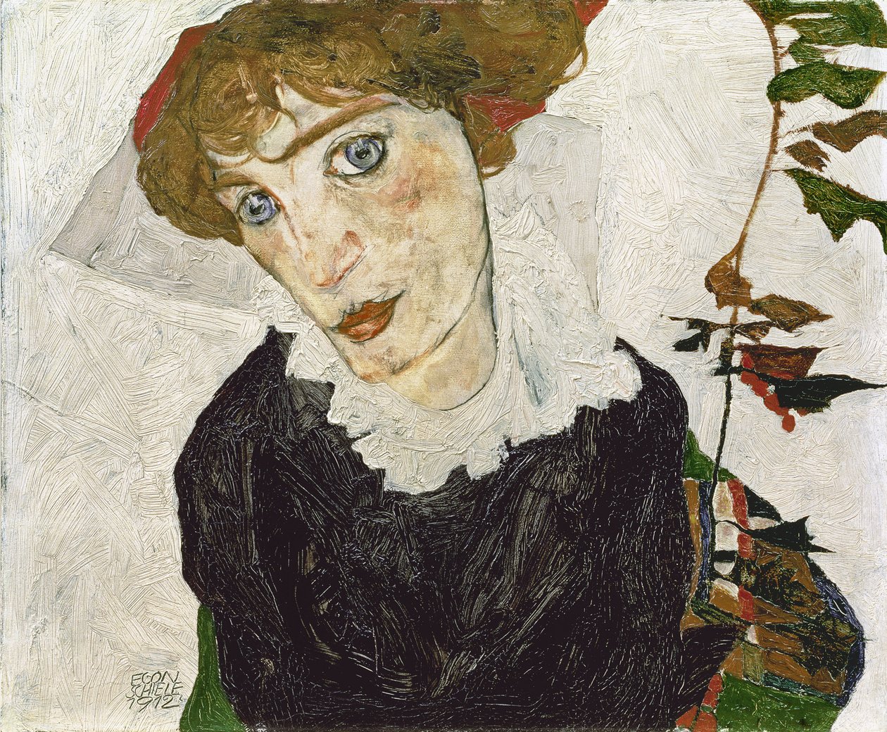 Porträt von Wally Neuzil, 1912 von Egon Schiele