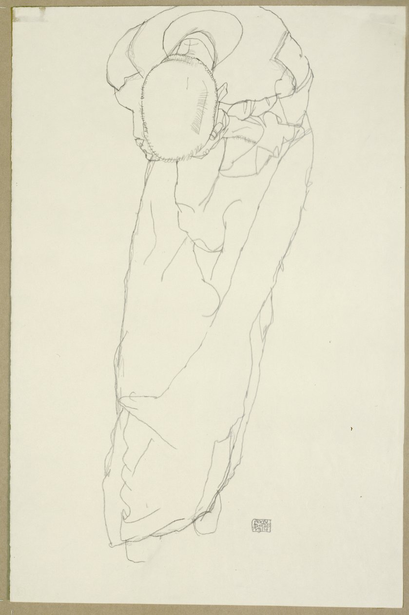 Der Mönch von Egon Schiele