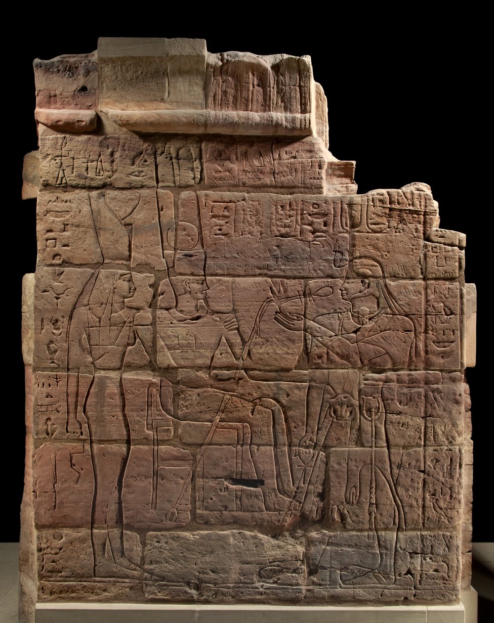 Wand von Aspelta, ca. 680 v. Chr. von Egyptian 25th Dynasty